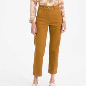 Everlane Straight Leg Crop, Size 8 Tall, Golden Brown